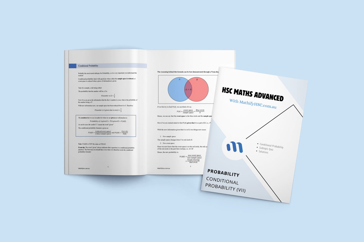 Year 11 Probability Workbooks Set - New Syllabus Edition