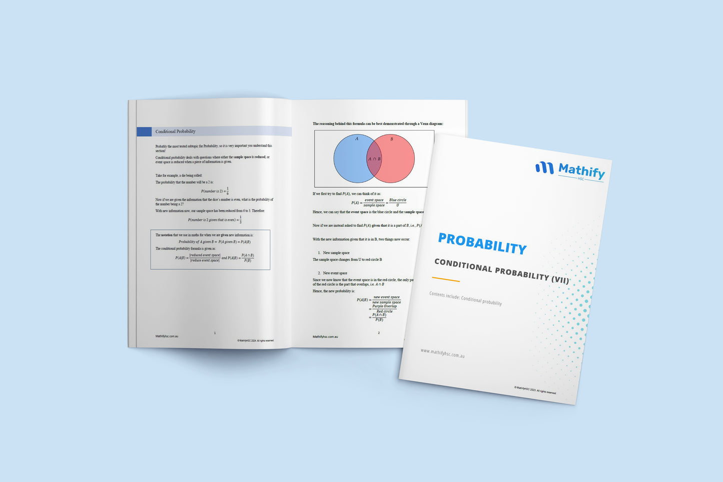 Year 11 Probability Workbooks Set