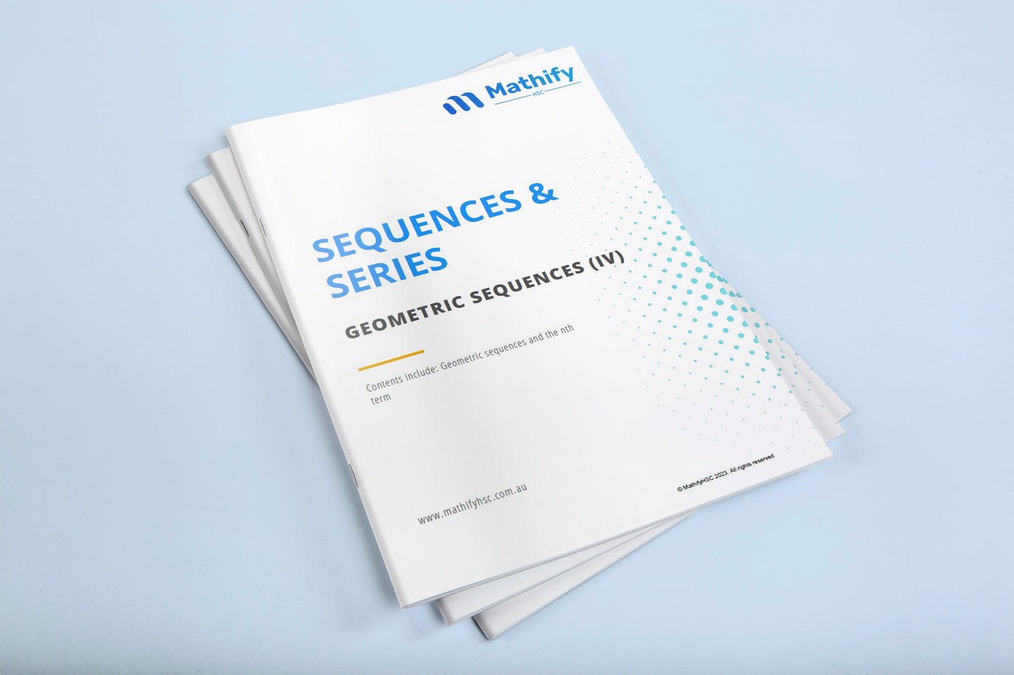 Year 12 Sequences and Series Workbooks Set