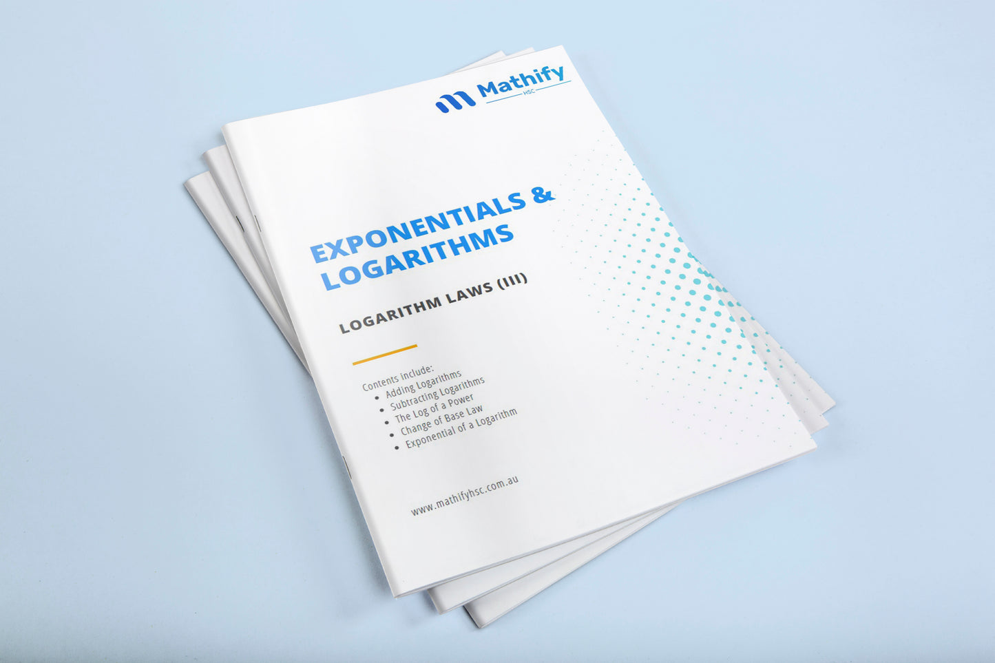 Year 11 Exponentials and Logarithms Workbooks Set