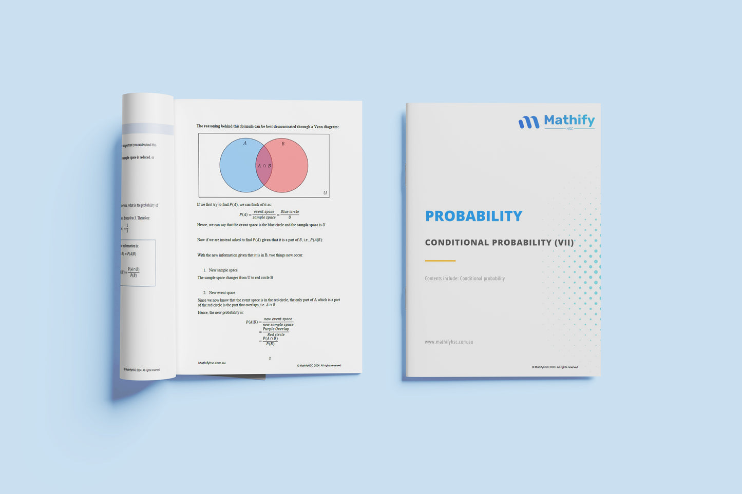 Year 11 Probability Workbooks Set