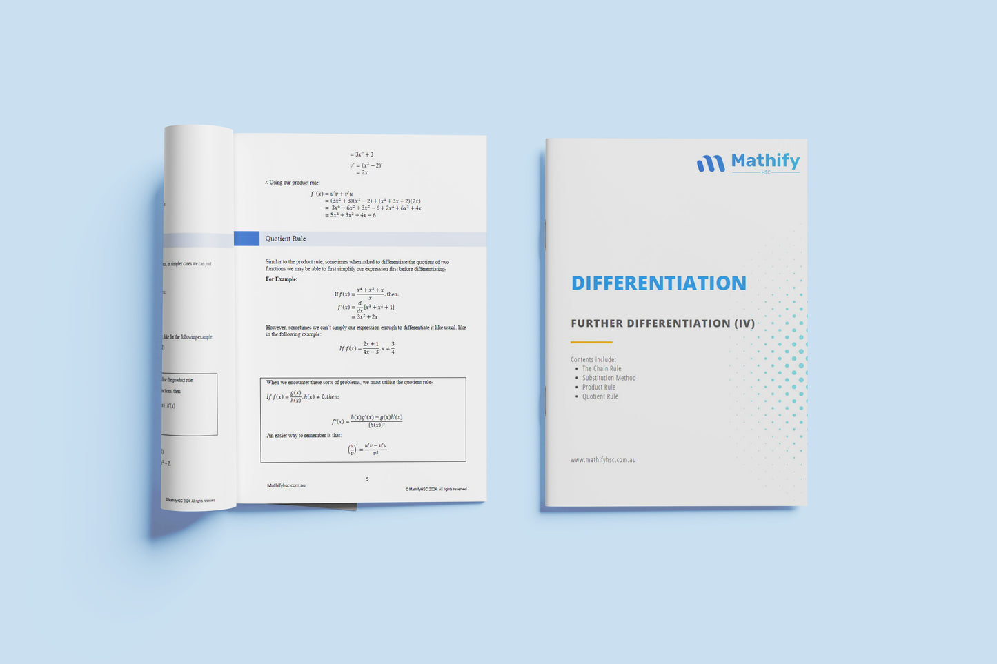 Year 11 Differentiation Workbooks Set