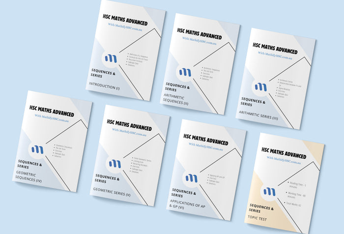 Year 12 Sequences and Series Workbooks Set - Old Syllabus Edition