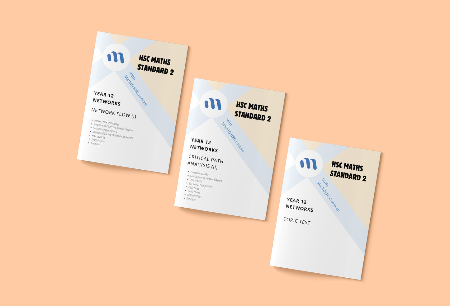 Maths Standard 2 Year 12 Course Bundle - New Syllabus