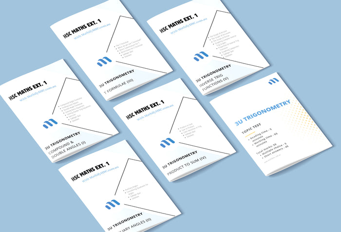 Maths Ext 1 - Trigonometry Workbooks Set
