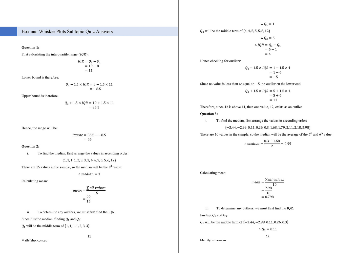 Year 12 Data & Linear Regression Workbooks Set