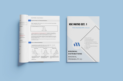 Maths Extension 1 Binomial Distribution Booklets Set