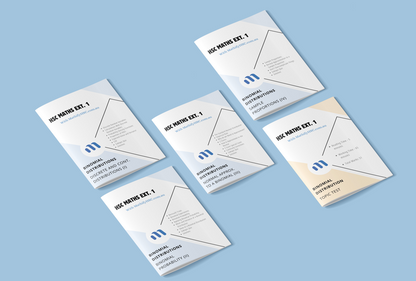 Maths Extension 1 Binomial Distribution Booklets Set