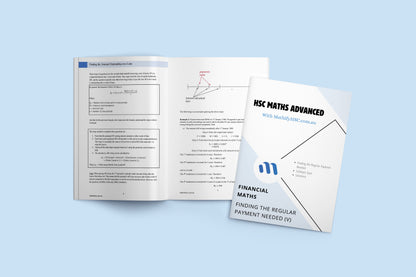 Year 12 Financial Mathematics Workbooks Set - New Syllabus Edition
