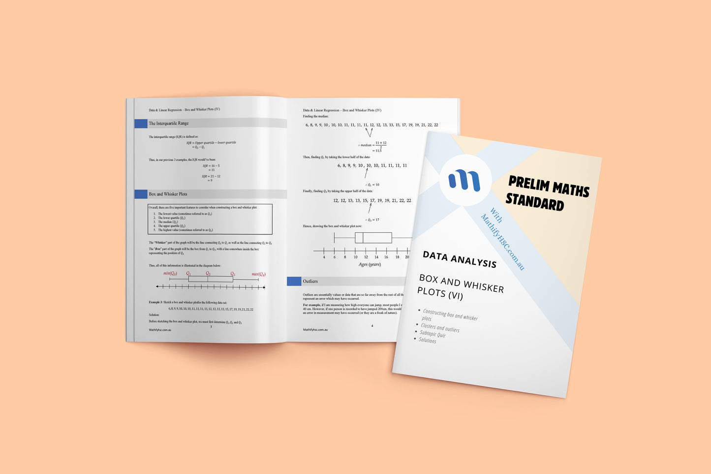 Year 11 Maths Standard - Data Analysis - Old Syllabus Edition