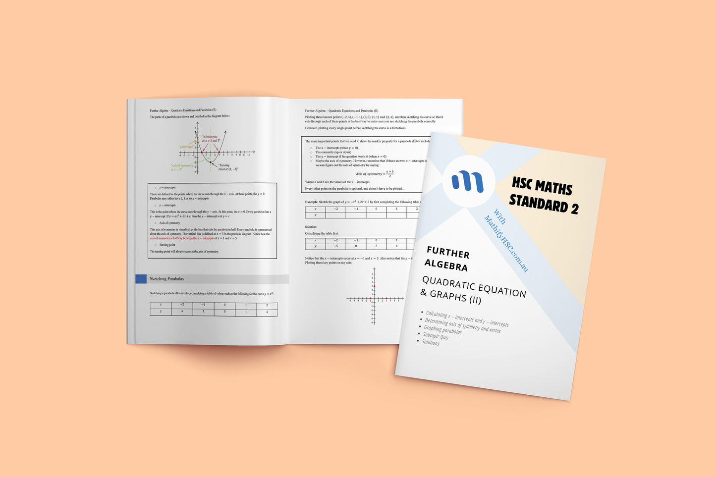 Year 12 Maths Standard 2 - Further Algebra - Old Syllabus Edition