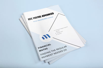 Year 12 Financial Mathematics Workbooks Set - New Syllabus Edition
