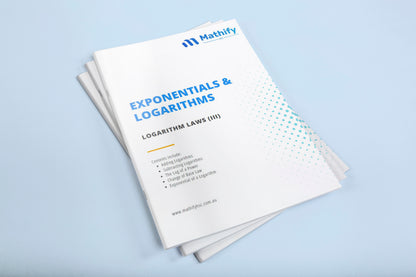 Year 11 Exponentials and Logarithms Workbooks Set