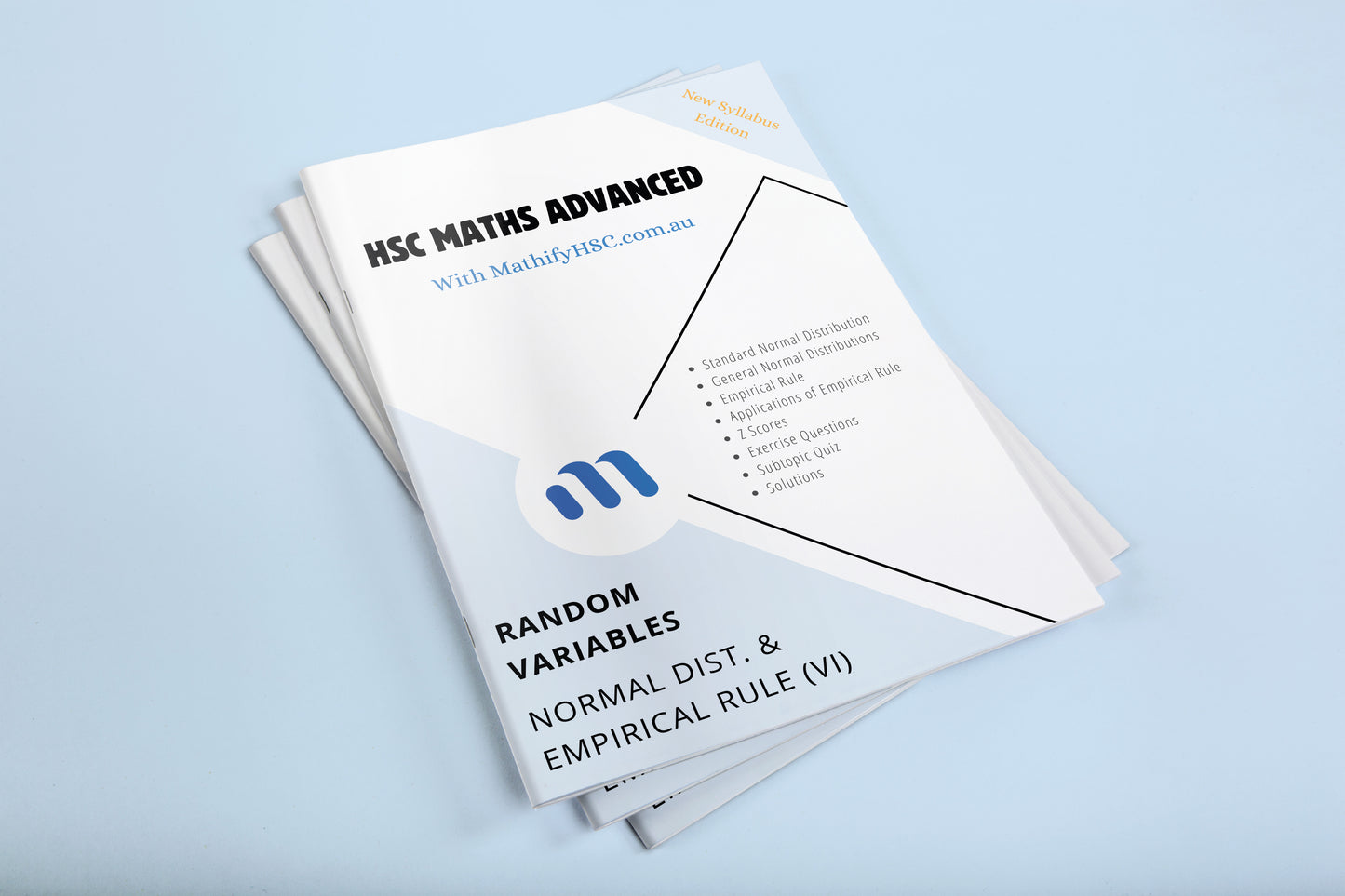 Year 12 Random Variables Workbooks Set - New Syllabus Edition