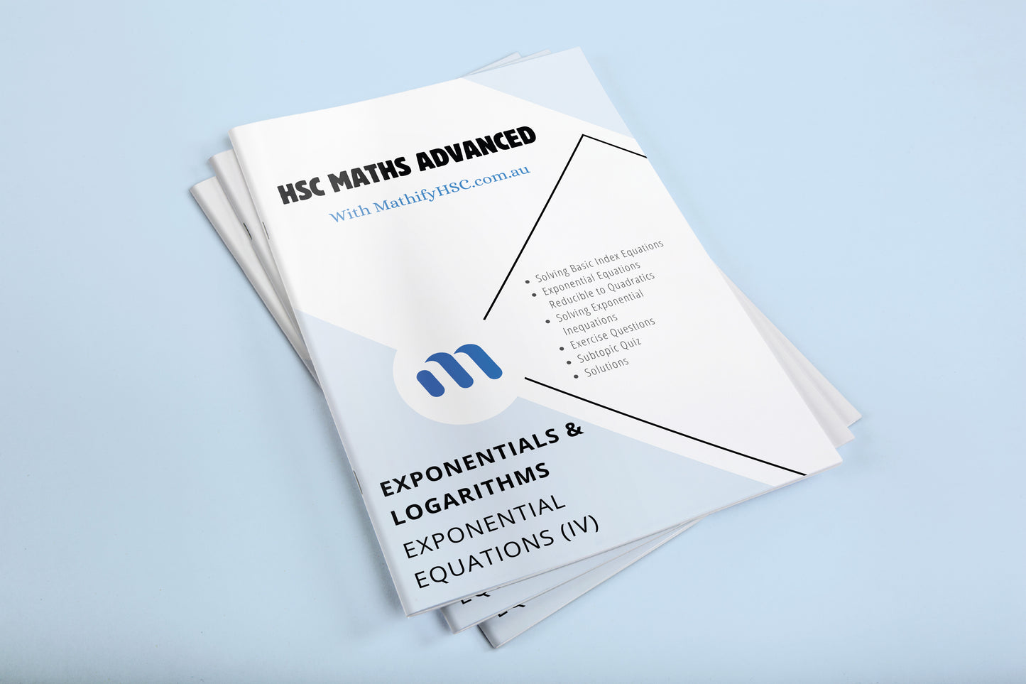Year 11 Exponentials and Logarithms Workbooks Set - New Syllabus Edition