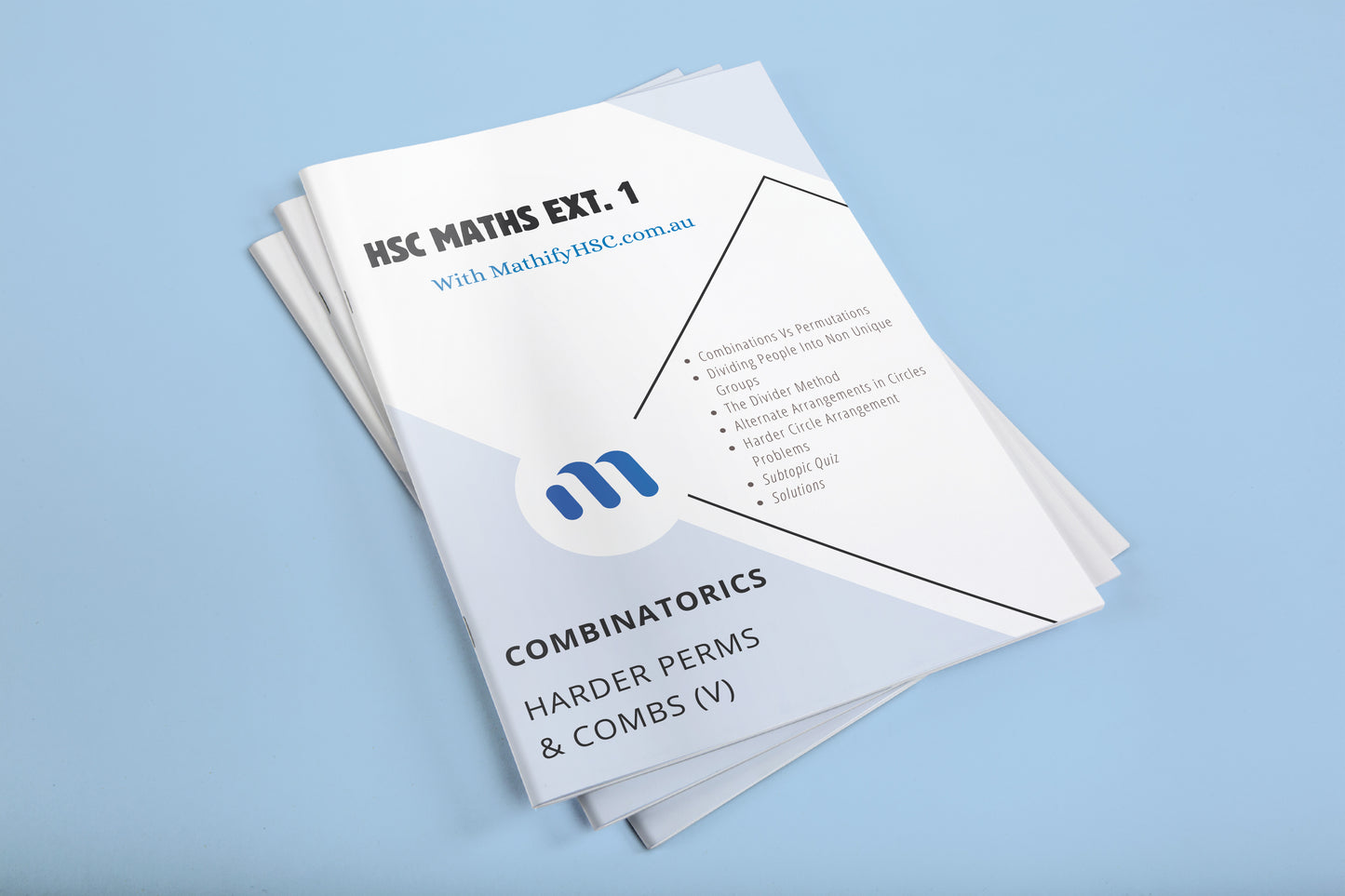 Maths Extension 1 Combinatorics Booklet Set
