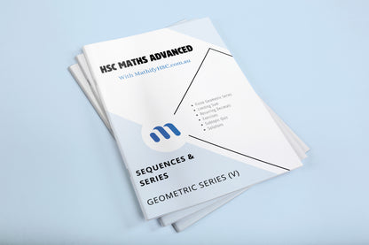 Year 12 Sequences and Series Workbooks Set - Old Syllabus Edition