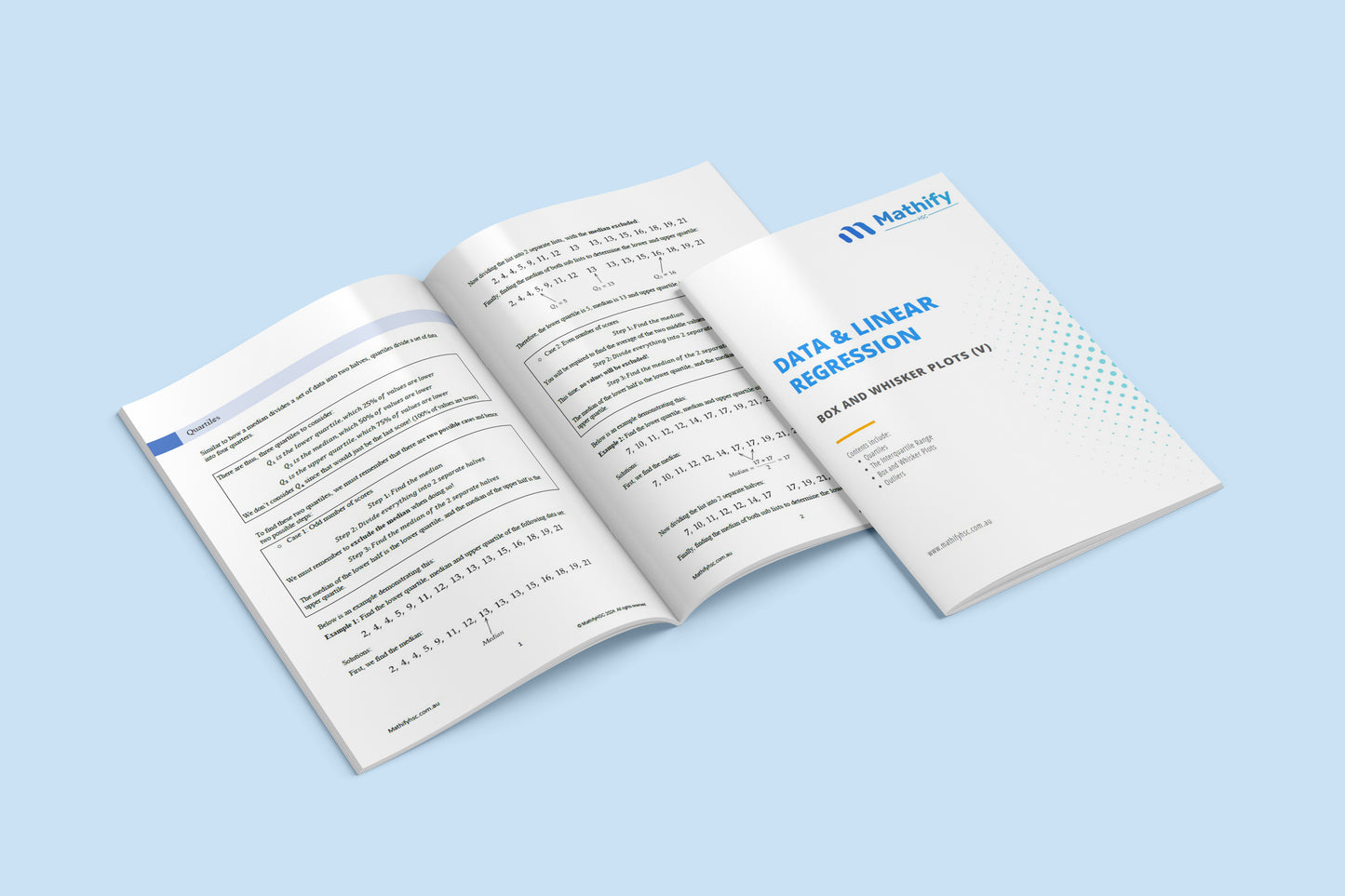 Year 12 Data & Linear Regression Workbooks Set