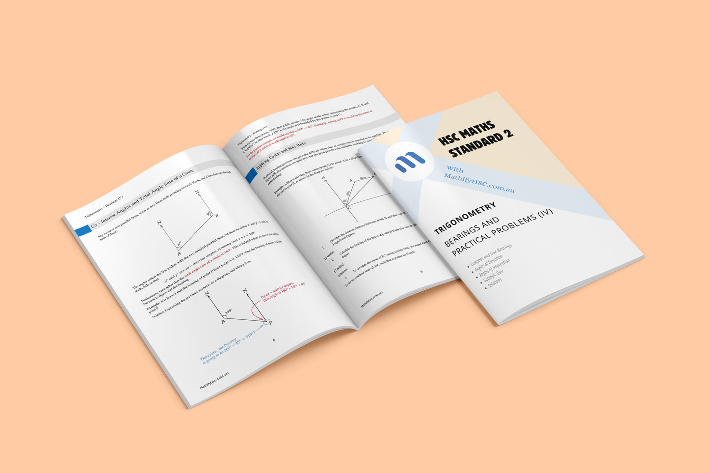 Year 12 Maths Standard 2 - Trigonometry - Old Syllabus Edition