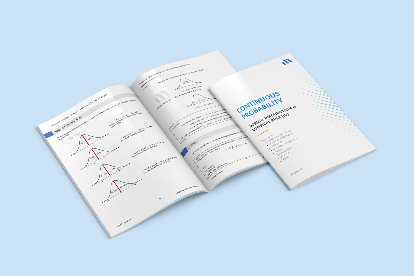Year 12 Continuous Probability Workbooks Set