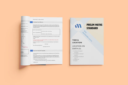 Year 11 Standard Maths - Time and Location - Old Syllabus Edition