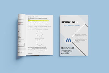 Maths Extension 1 Combinatorics Booklet Set