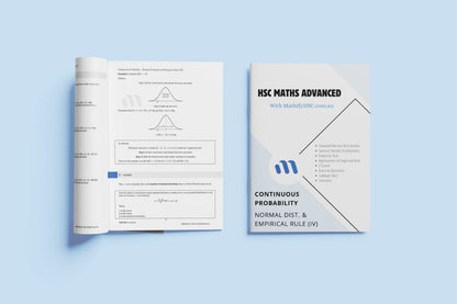 Year 12 Continuous Probability Workbooks Set - Old Syllabus Edition