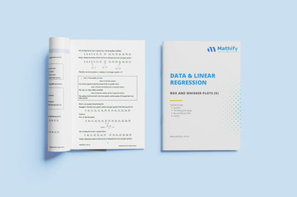 Year 12 Data & Linear Regression Workbooks Set