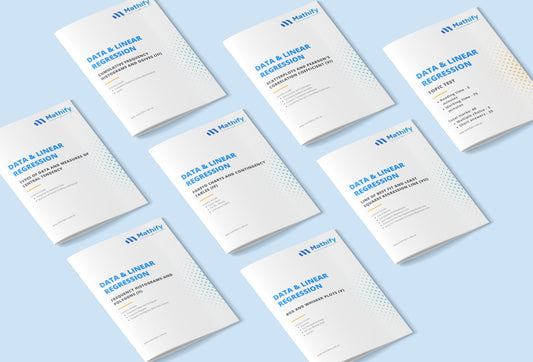 Year 12 Data & Linear Regression Workbooks Set