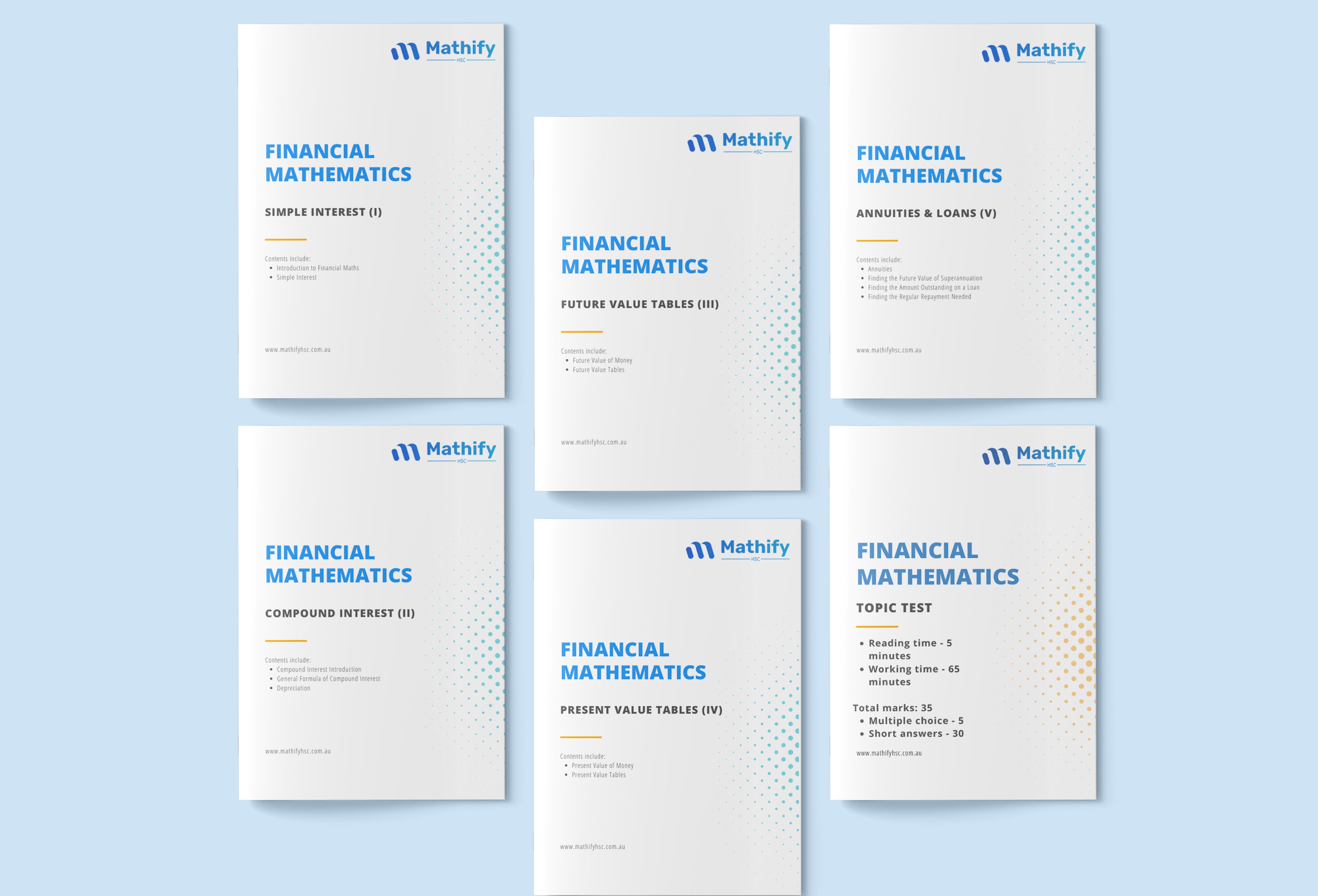 Financhial Math Year 12 Financial Mathematics Workbooks Set – MathifyHSC