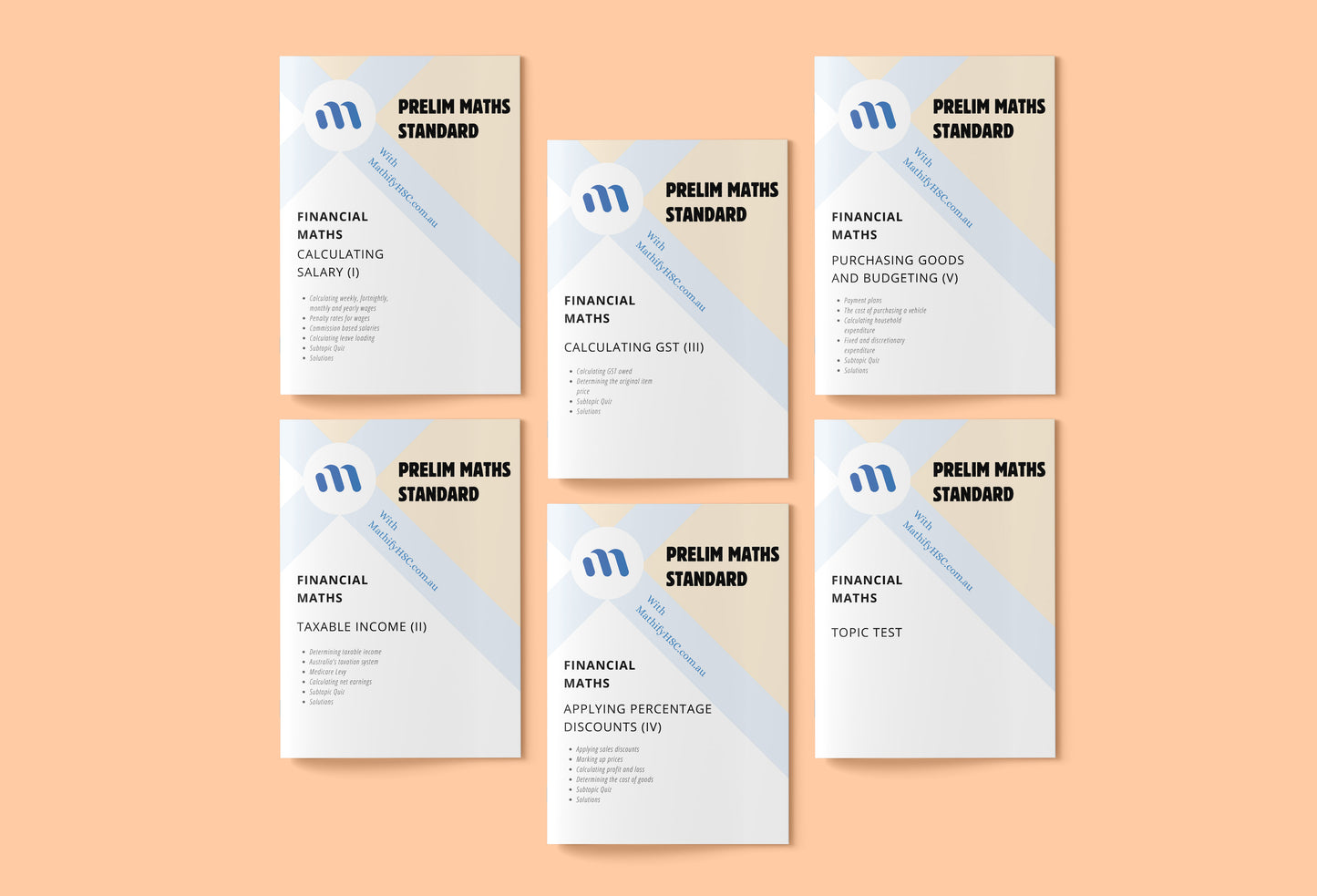 Maths Standard Year 11 Course Bundle - New Syllabus