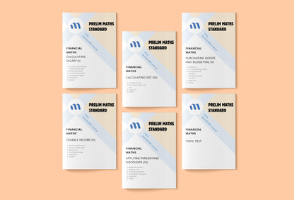 Maths Standard Year 11 Course Bundle - New Syllabus