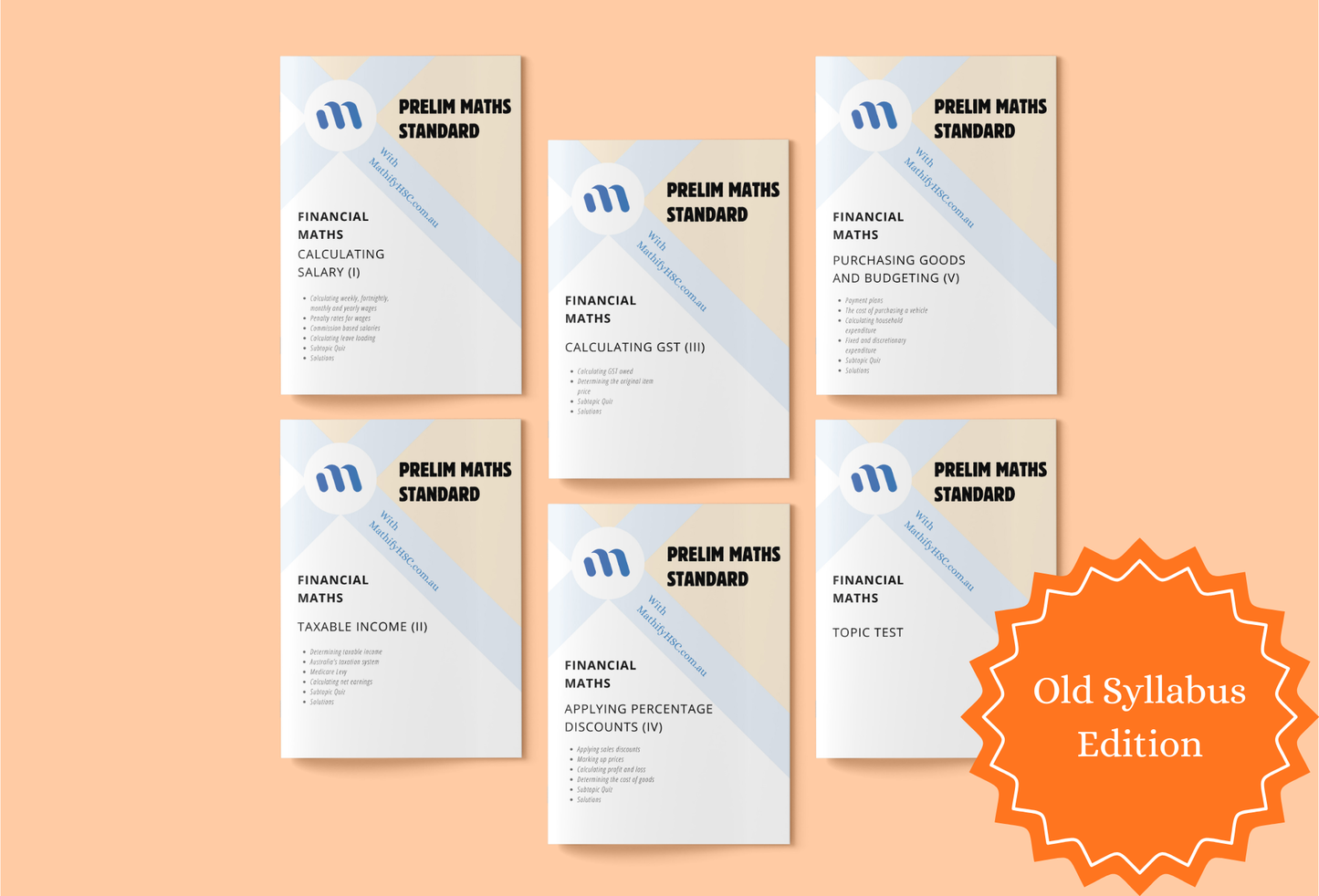 Year 11 Maths Standard - Financial Mathematics - Old Syllabus Edition