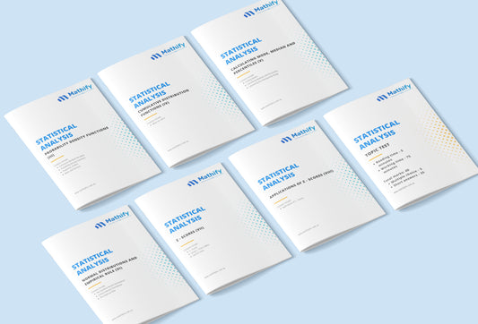 Year 12 Statistical Analysis Workbooks Set
