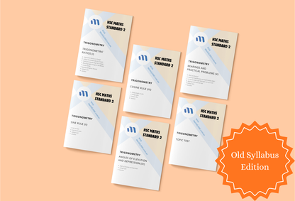 Year 12 Maths Standard 2 - Trigonometry - Old Syllabus Edition